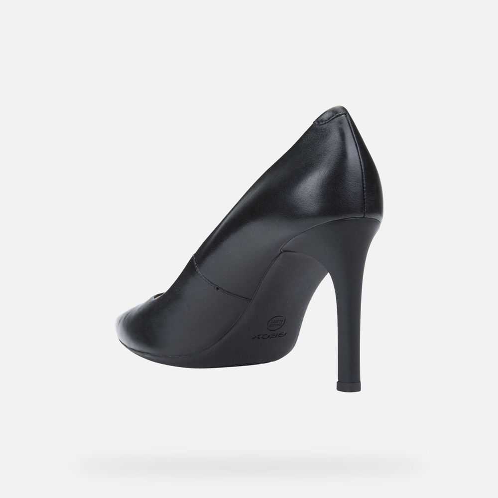 Geox Bayan Stiletto Ayakkabı Siyah - Faviola - RHG-069423